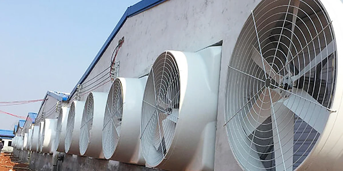 Industrial ventilation fan systems