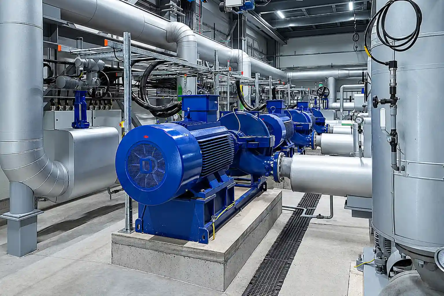 Industrial water systems