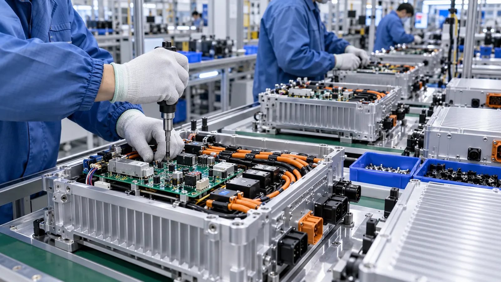 Industrial equipment environment for BLDC motor controller integration