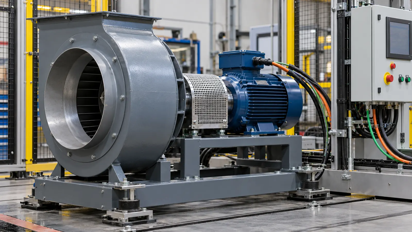 Industrial motor startup evaluation