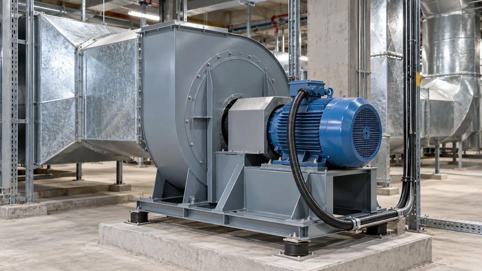 Industrial ventilation equipment application